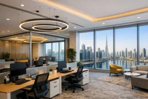 Fit out company in Business Bay Dubai office interior