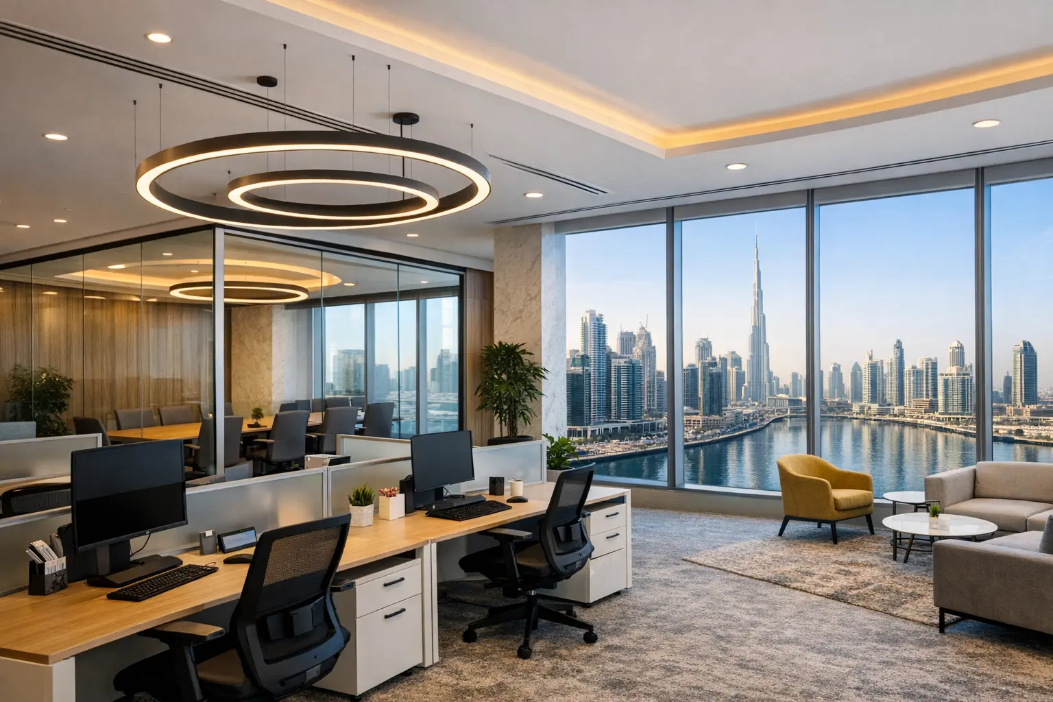 Fit out company in Business Bay Dubai office interior
