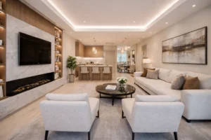 Luxury apartment renovation and interior fit out in Dubai Marina