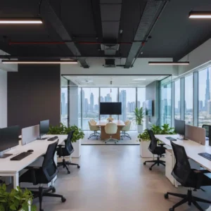 Commercial interior space in Business Bay Dubai